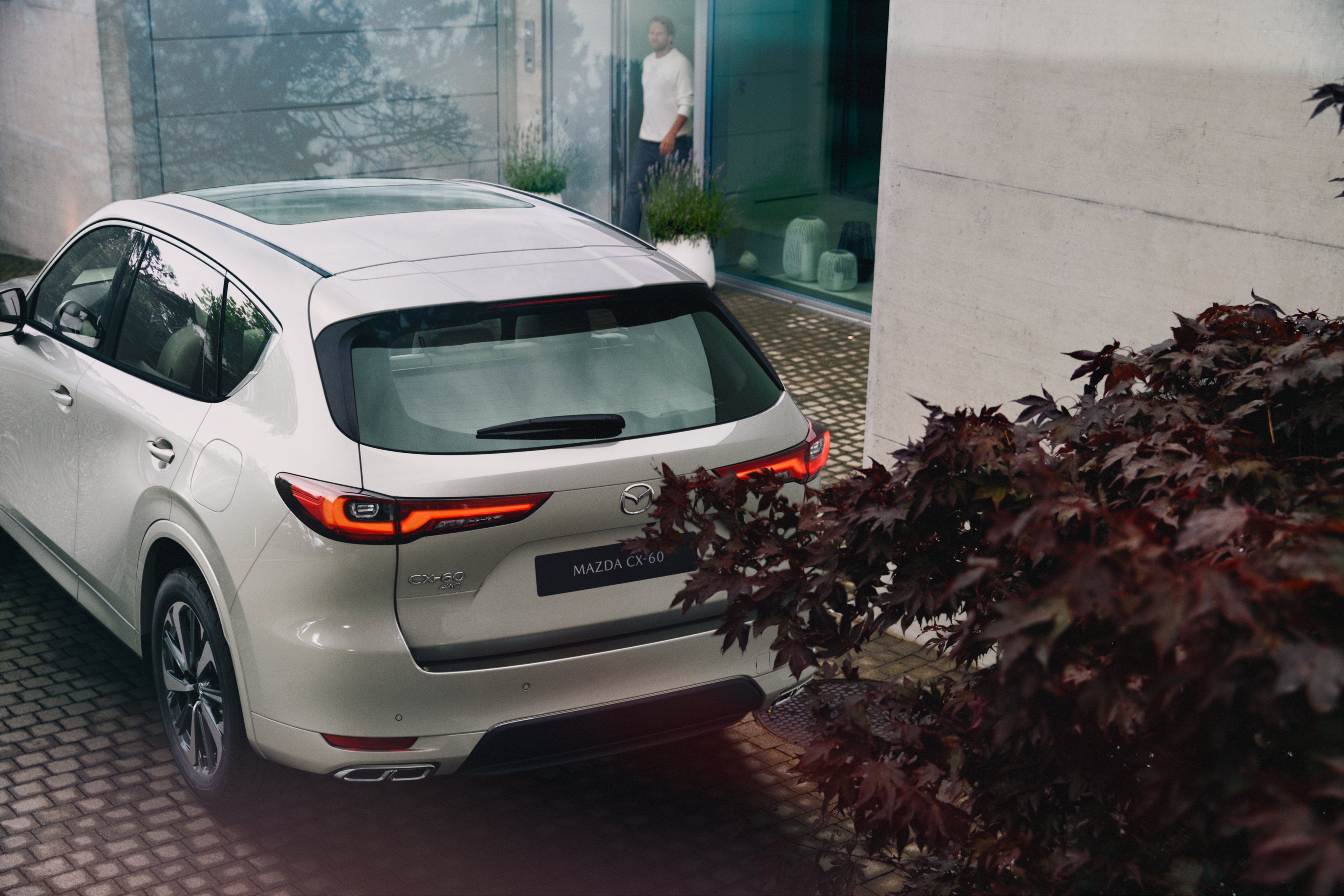 2021 CX 60 GER(LHD) C118a EXT RQ White High+ Japanese Premium Whiteleather Home Withoutcharger Till20240131